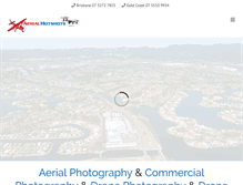 Tablet Screenshot of aerialhotshots.com.au